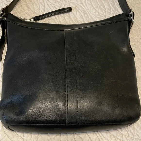 Coach 9133 Legacy Gallery Slim Black Leather Shoulder Bag - Picture 3 of 16